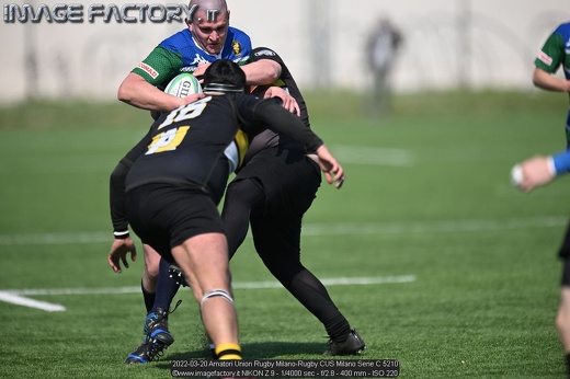 2022-03-20 Amatori Union Rugby Milano-Rugby CUS Milano Serie C 5210